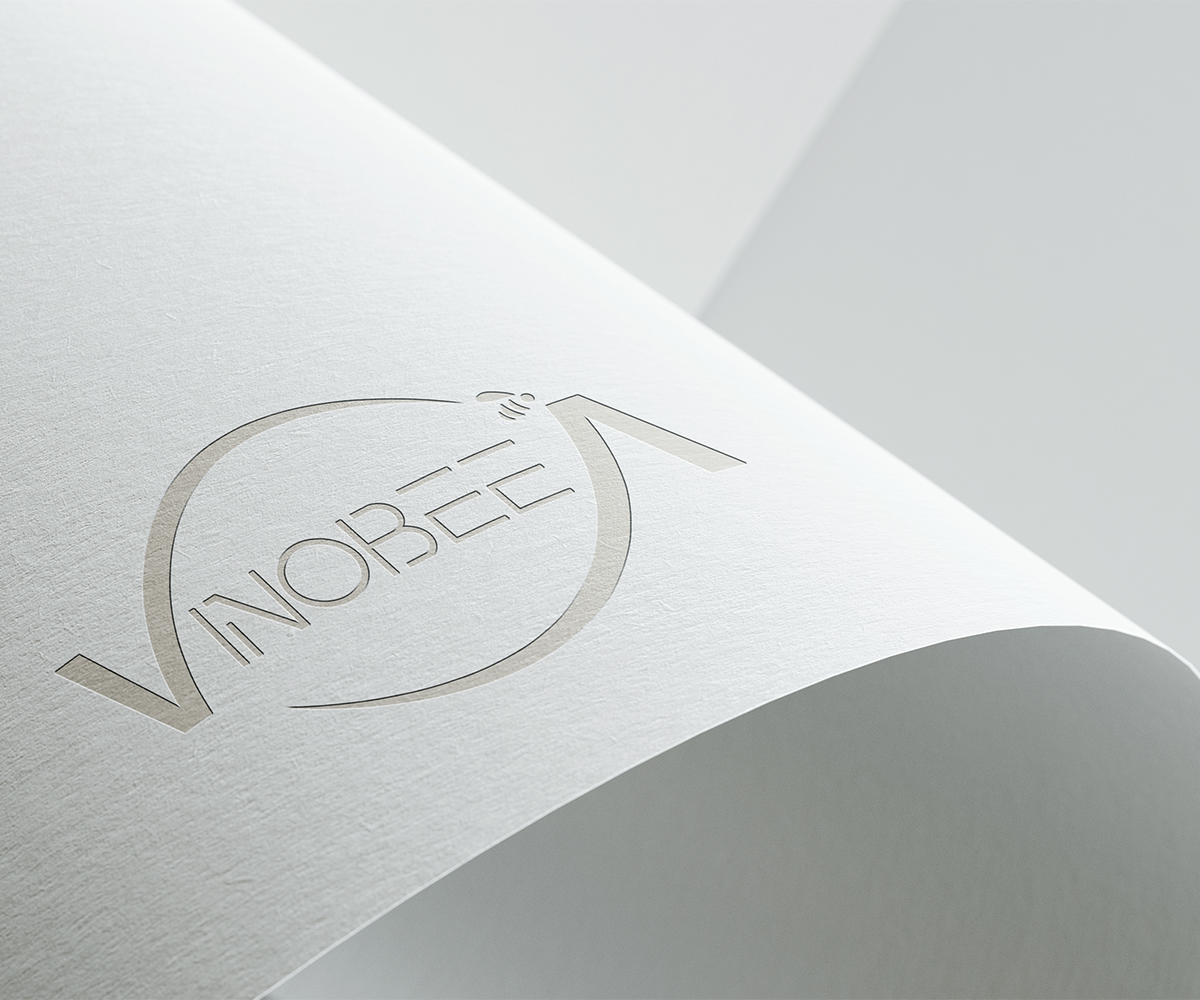 Logo op papier voor klant Inobee